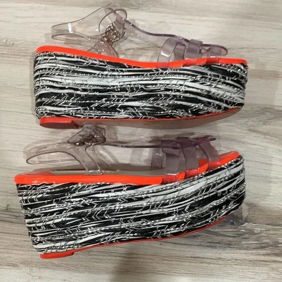 Sophia Webster Suki Jelly Platform Wedge Sandal - Picture 4 of 9